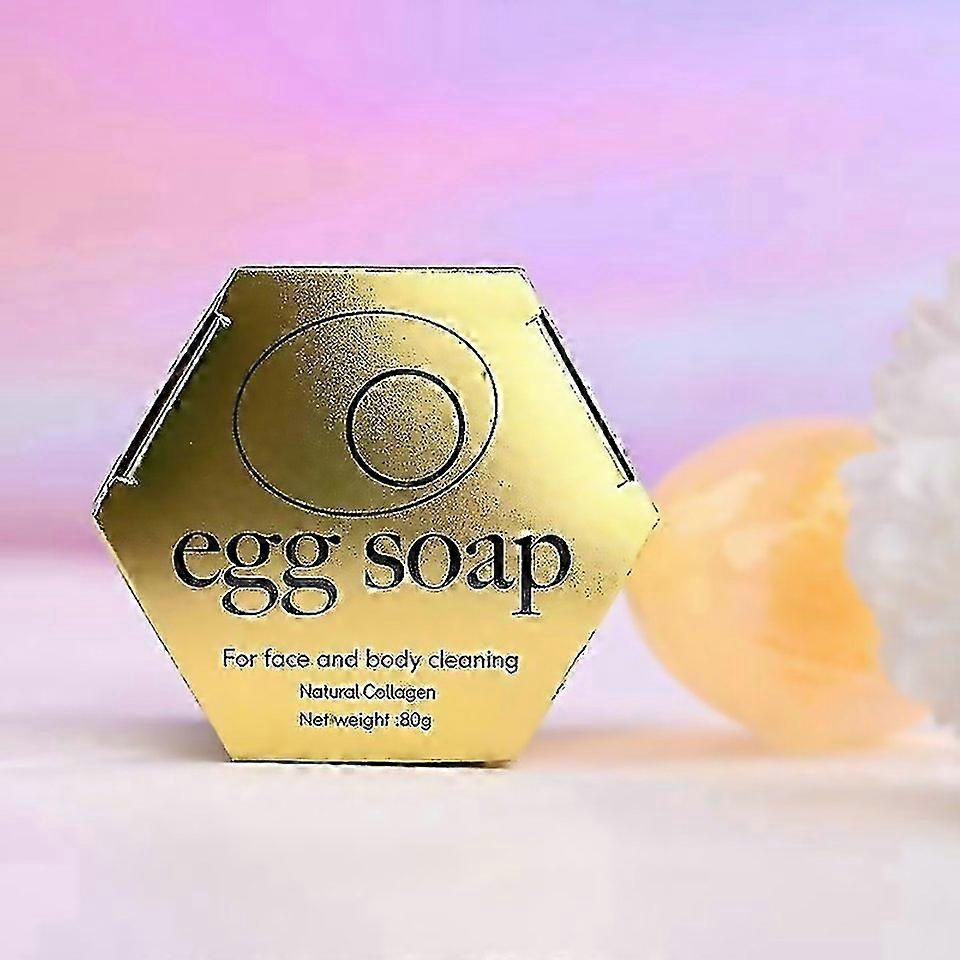 For Egg Shape Soap Barcollagen Essential Oils Soapface Body Moisturizing Soapbath Soap Gift For Men