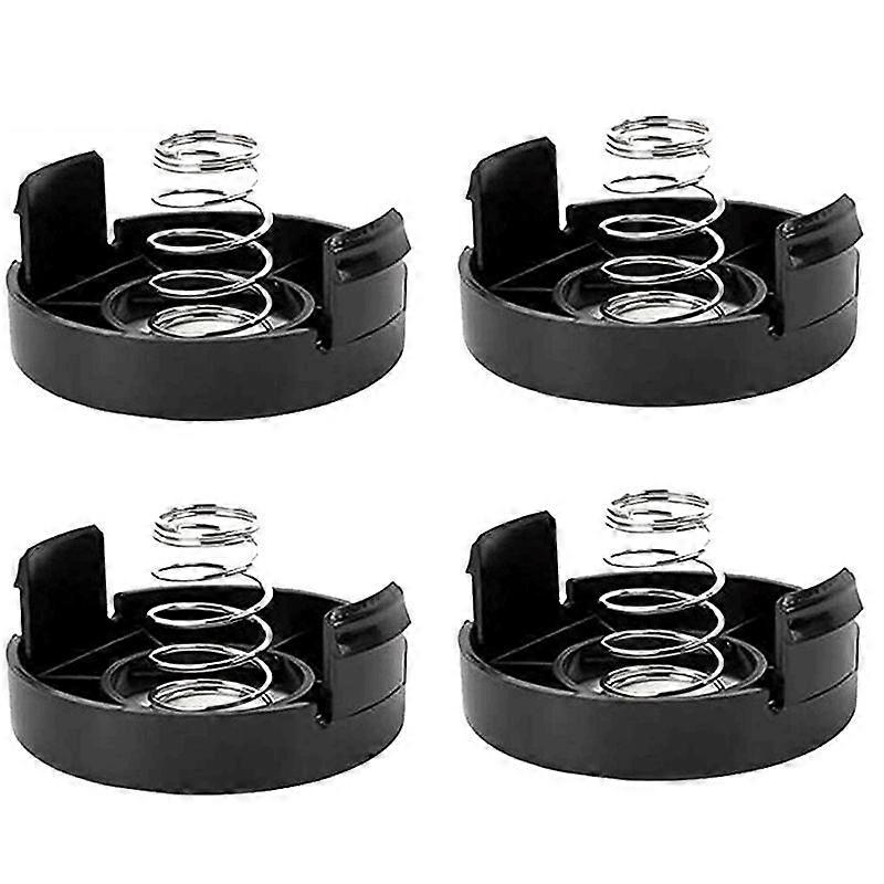 682378-02 Spool Cover Cap with Spring Compatible with Black + Decker