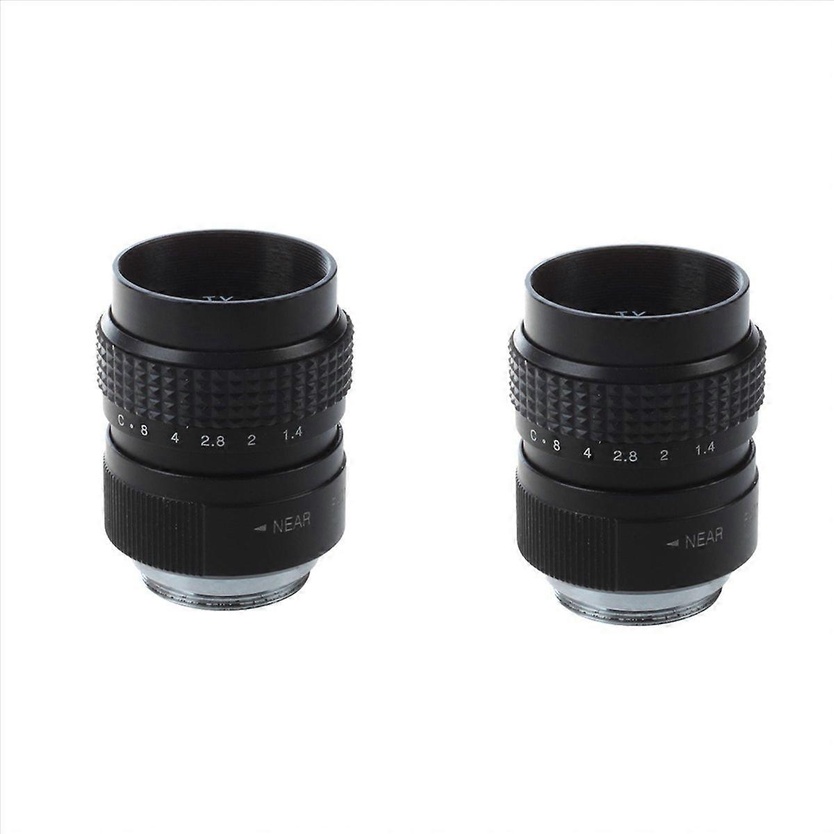 25mm Objektiv C-Mount Schwarz fuer PEN E-PL5 E-PM3 E-PM2 E-P1