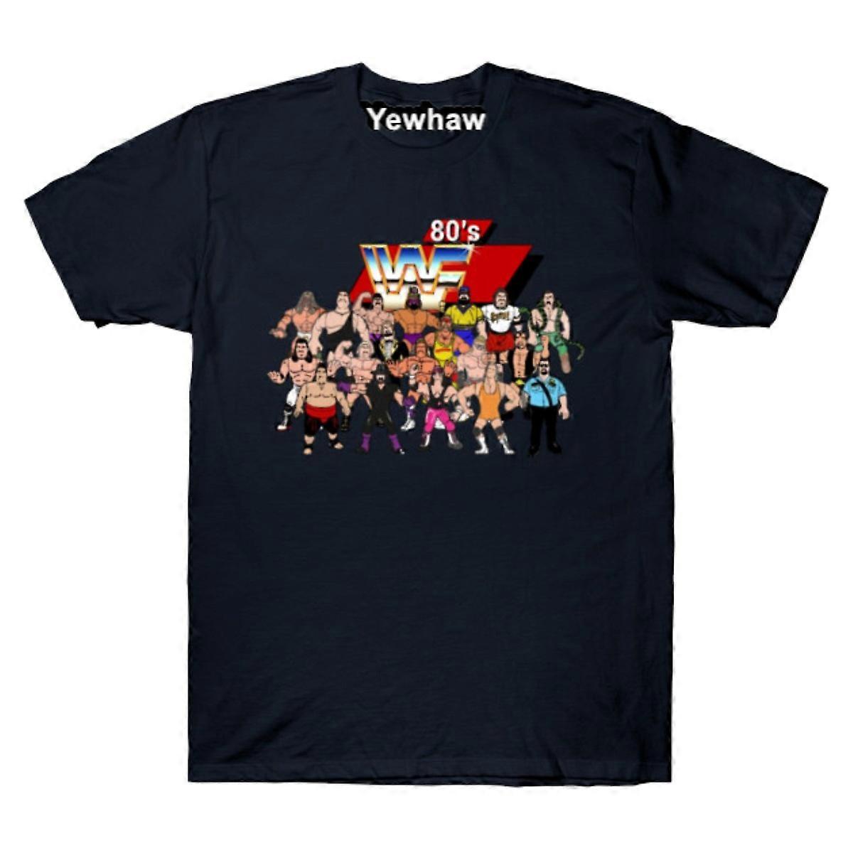 Wrestling Roster 80s tričko Retro Tee