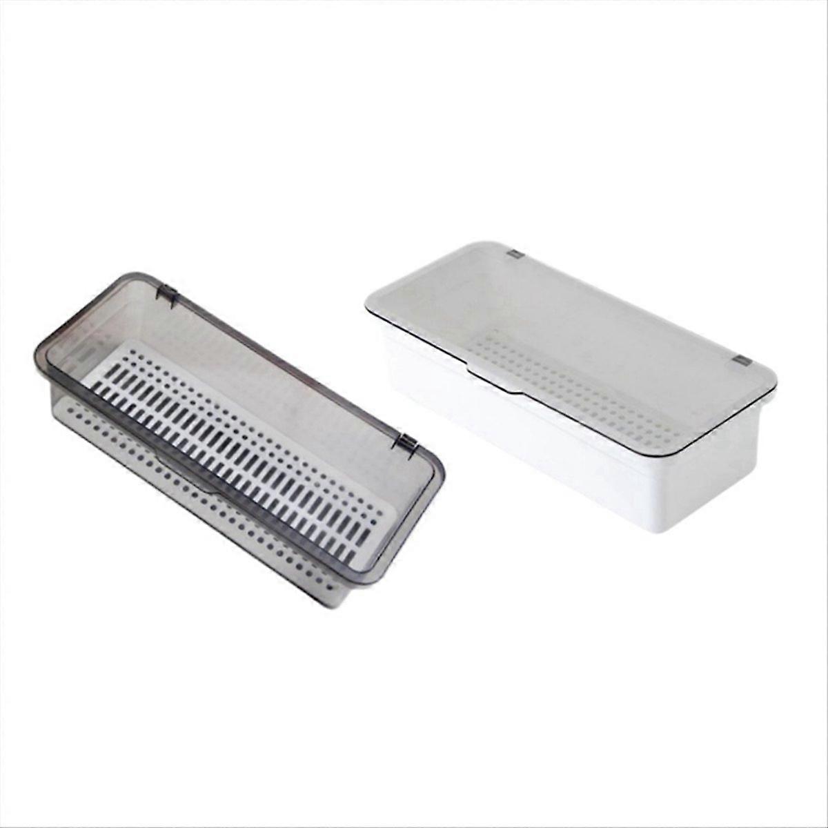 Drawer Organizer, Clear Vanity Desk Storage and Organizer, C