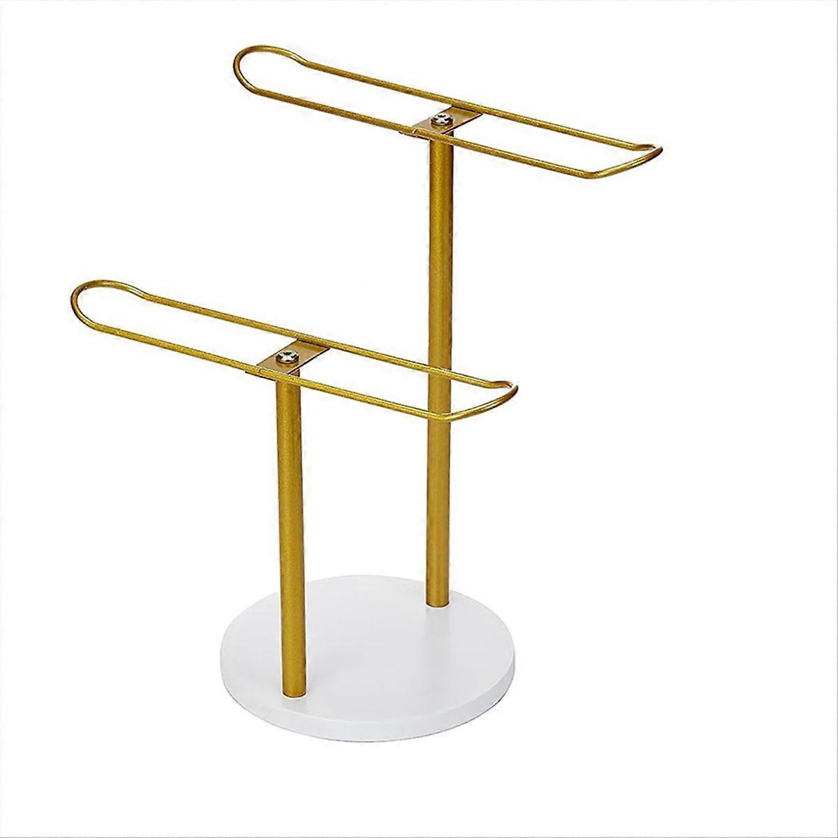 2-lags hodebåndholder arrangør, hårbøyle displaystativ