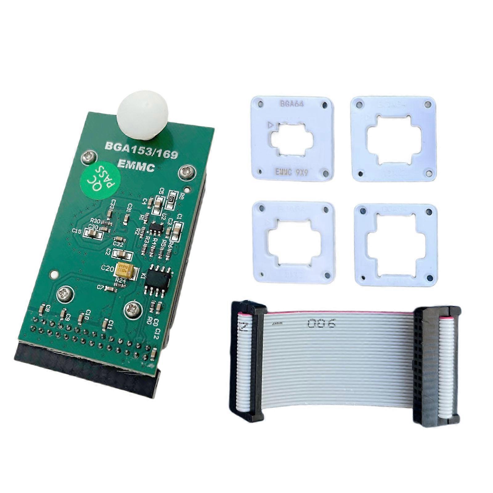 BGA64 Programming Adapter BGA64 Adapter Socket for T76 Programmer Adapters Long Service Life Support Programming Tasks Multicolor