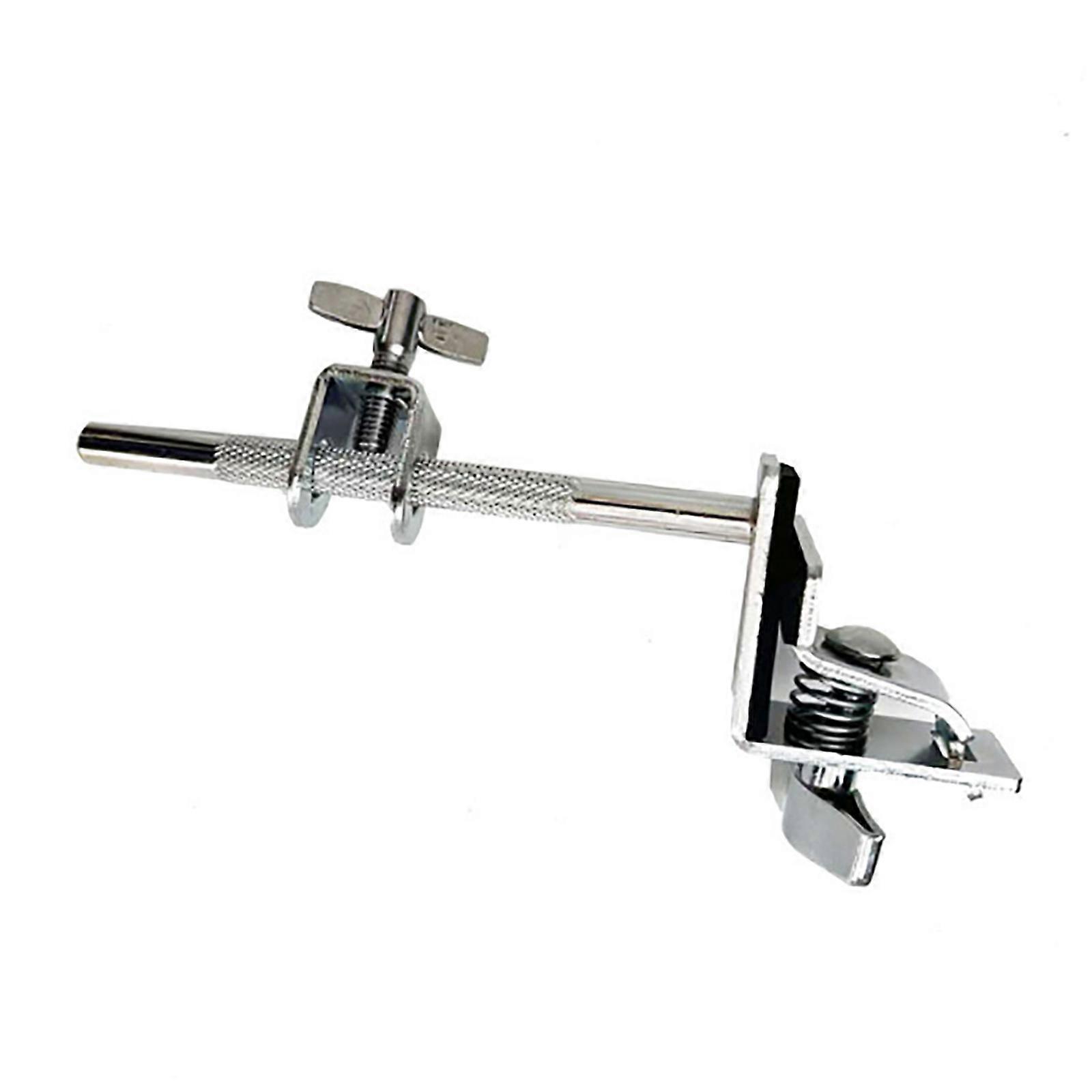 Bassorummun lehmänkellon pidike Rummun vanteeseen asennettu lehmänkellopuristin Säädettävä lehmänkellon kiinnityspidike rumpalin monivärinen