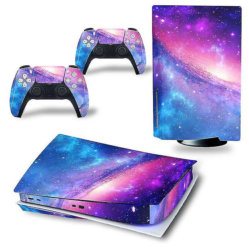 Électronique Autocollants Décalcomanies Magique Ciel Étoilé Ps5 Autocollant Vinyle Skin Wrap Décalcomanie Décor Pour Contrôleurs de Console Playstation 5