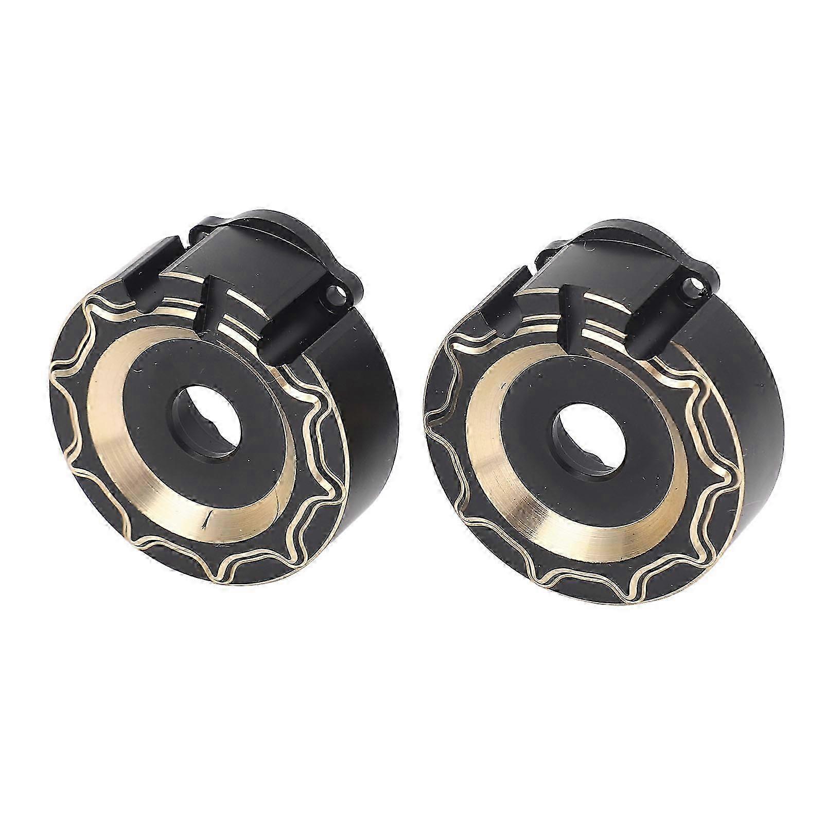 Universal Front Bakaksel Messing Motvekt For RC Crawler Bil 2 stk