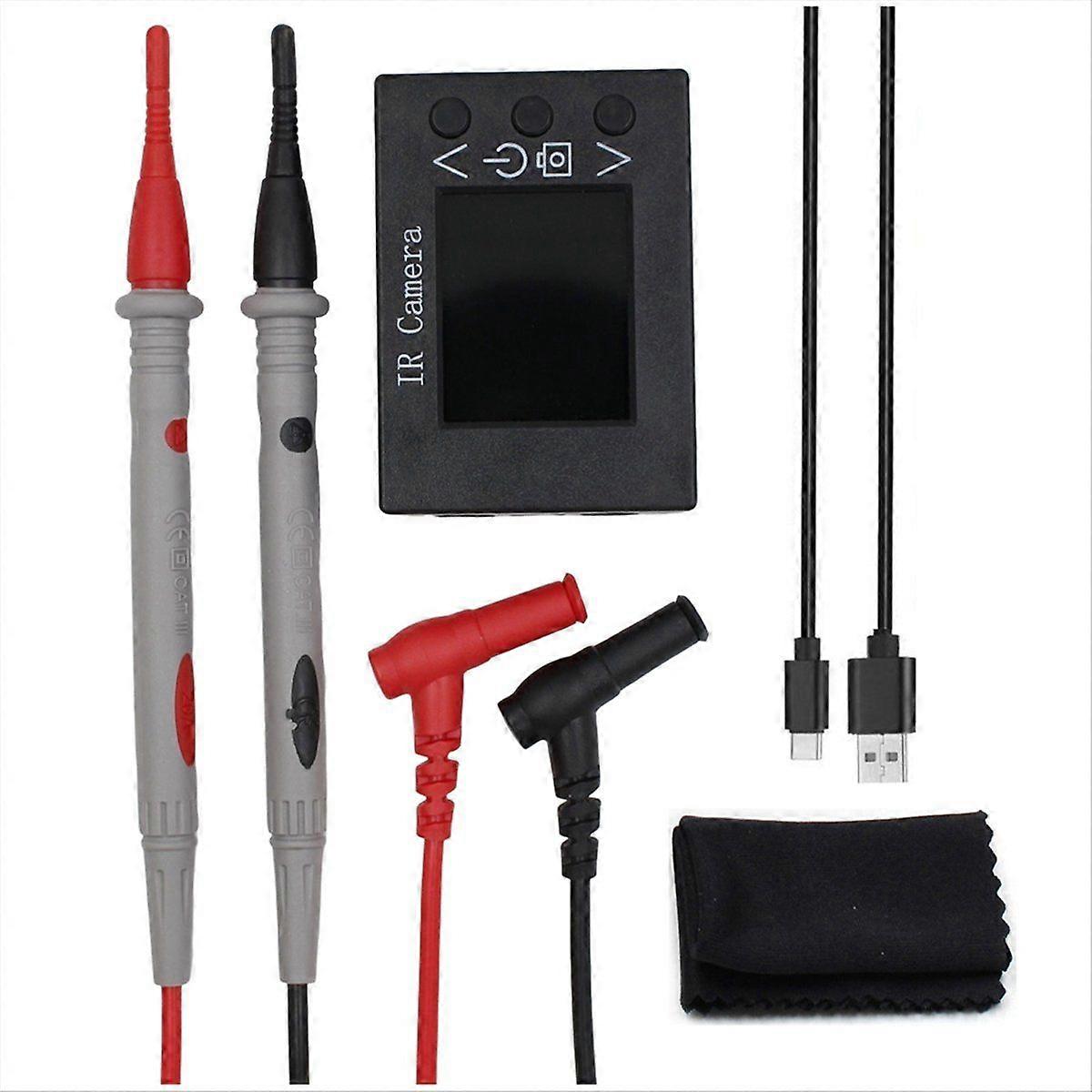 IR Infrared Thermal Imager Multimeter with 1.8 Inch TFT Screen 32x24 Pixels High/Low Temperature Po