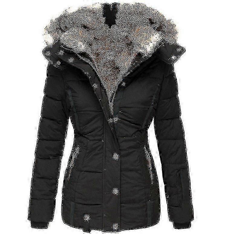 Damdunjacka Vinter Normal Varm Ledig Daglig Jacka Långärmad