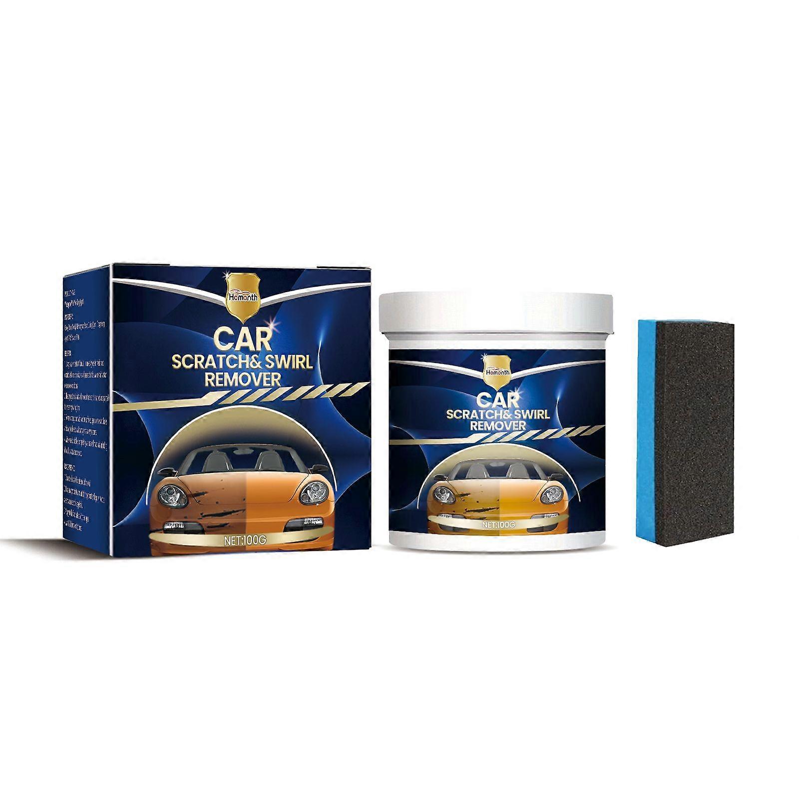 Homonth Car Scratch Repair Paste - Paint Surface Scratch Repair, Touch-Up, Polishing, Maintenance, And Coating Paste
