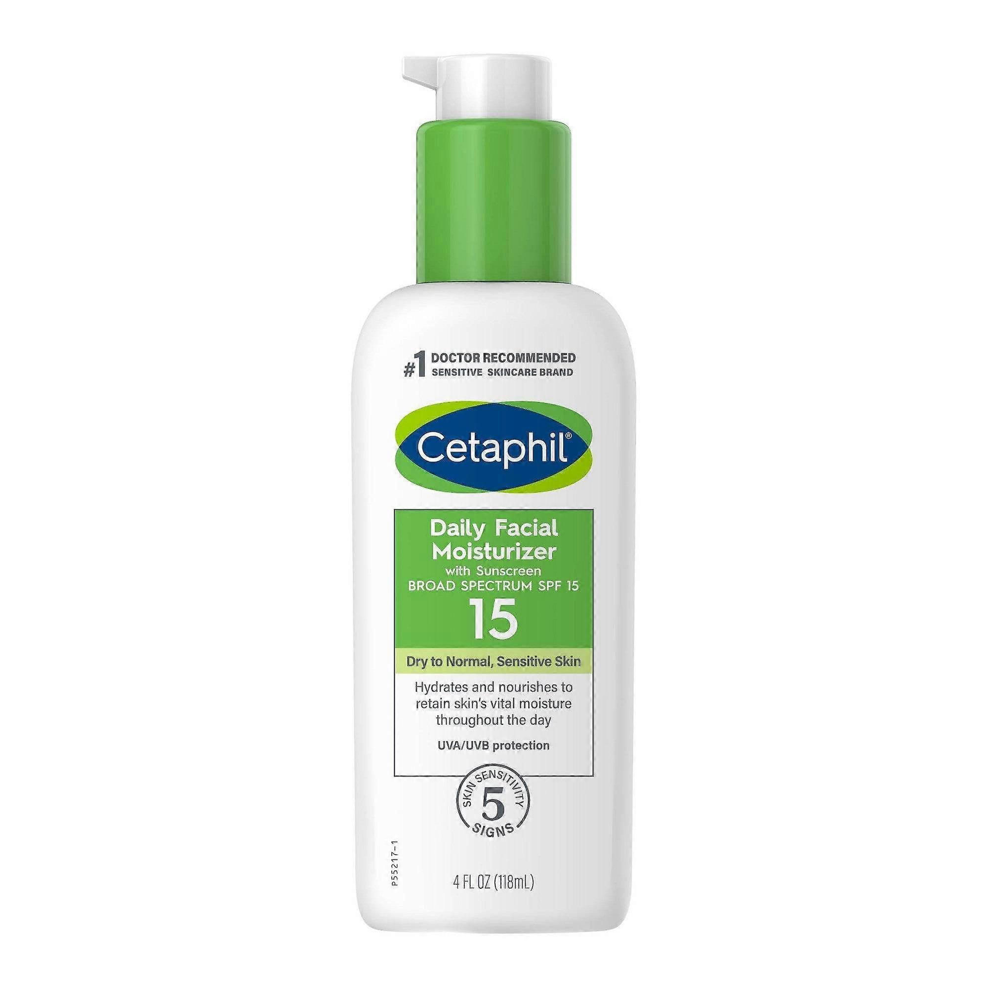 صحيفة Cetaphil مرطب الوجه، ومنتدى جنوب المحيط الهادئ 15، العطر الحرة, 4 أوقية