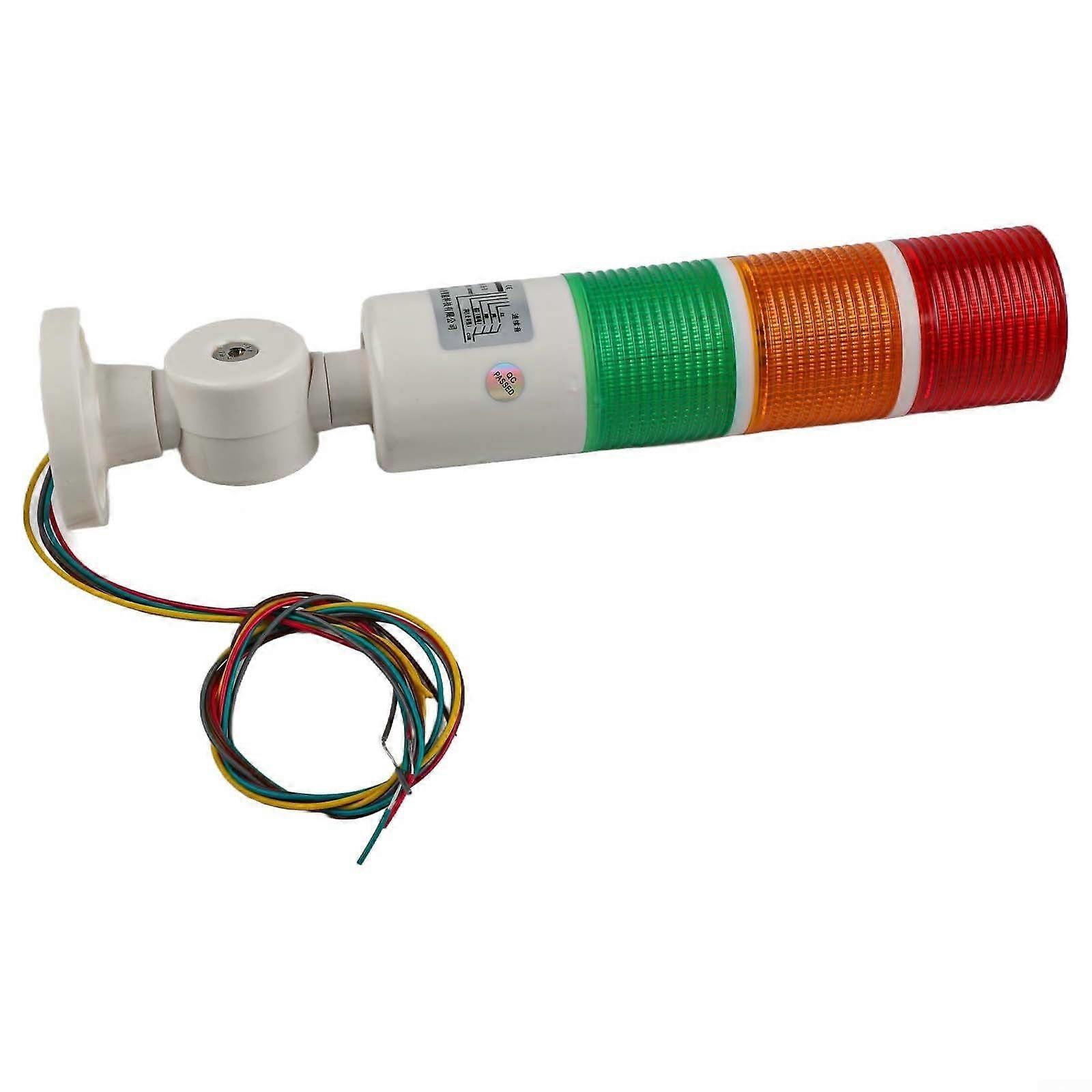 Foldable LED Signal Tower Light IP65 Waterproof 1224V Red Yellow Green for CNC Machines