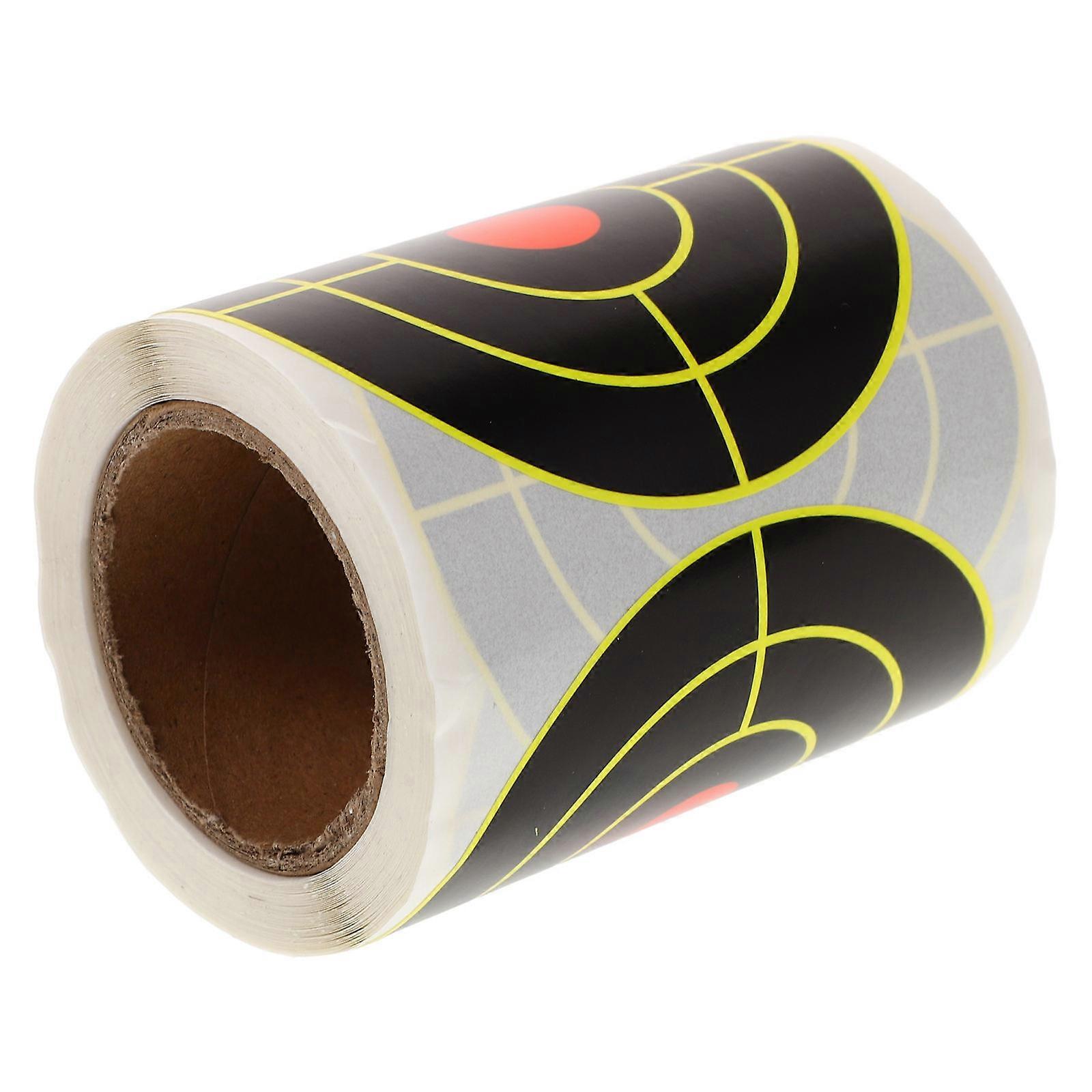 Target Practice Stickers for Roll Yellow Self-Adhesive Shooting Targets