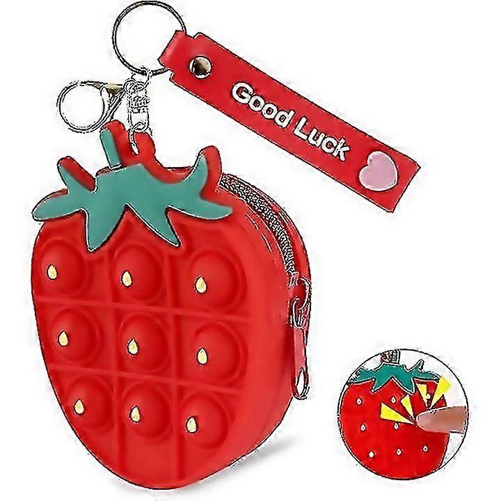 For Cute Cartoon Strawberry Messenger Bag