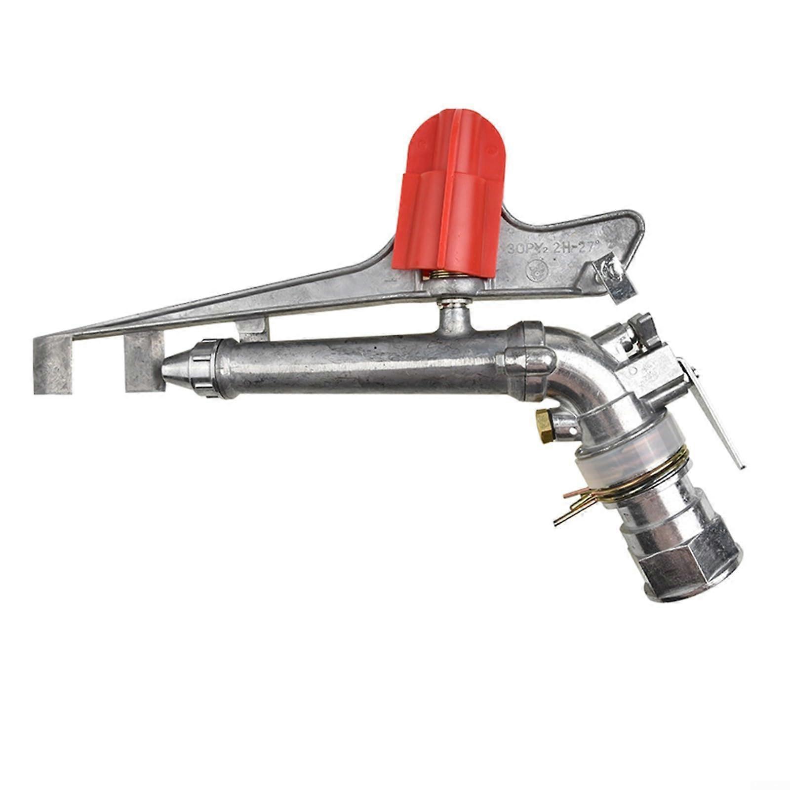 Zinc Alloy Garden Sprinkler with Wide Coverage, Adjustable Angle for Lawn and Yard Irrigation
