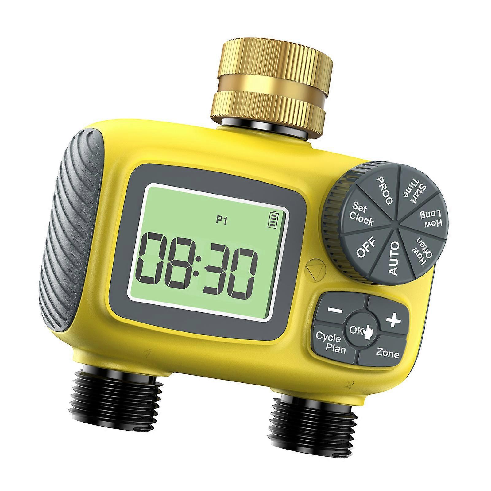 Intelligent Water Timer Auto Irrigation Device For Effortless Plant Care And Water Conservation Rain Delay Multicolor