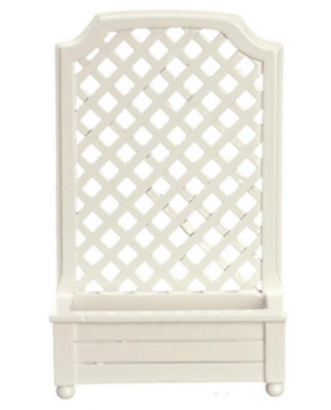 دمى البيت الأبيض زارع مع حديقة تريليس فحص الأثاث المصغر