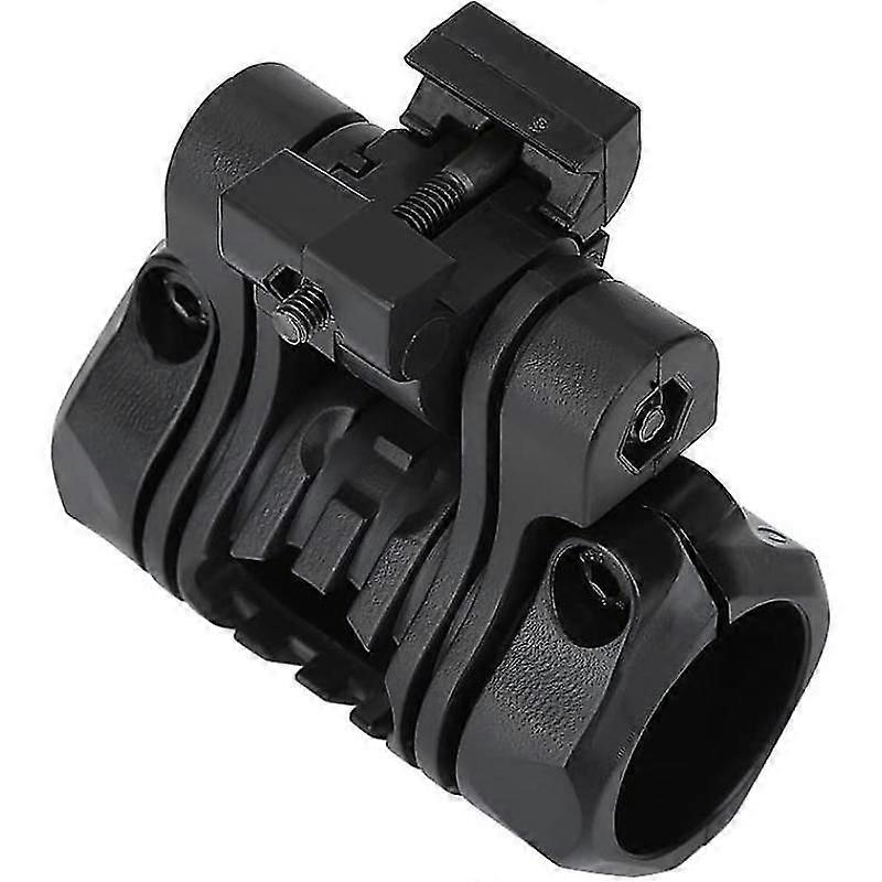 25mm five-gear flashlight clip fishbone fixture guide rail helmet flashlight bracket