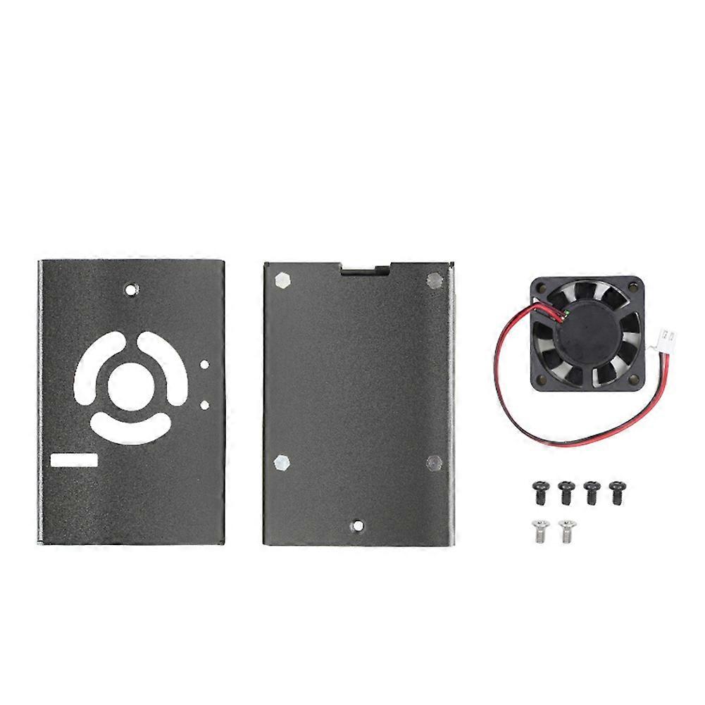 RDK X5 Robot Development Board Case Aluminum Alloy Shell Main Control Chassis with Cooling Fan