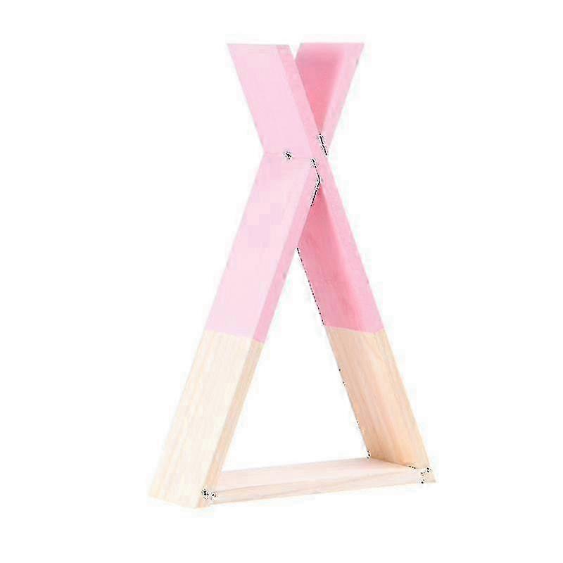 1pcs X Triangle Wall Shelf For Room Office