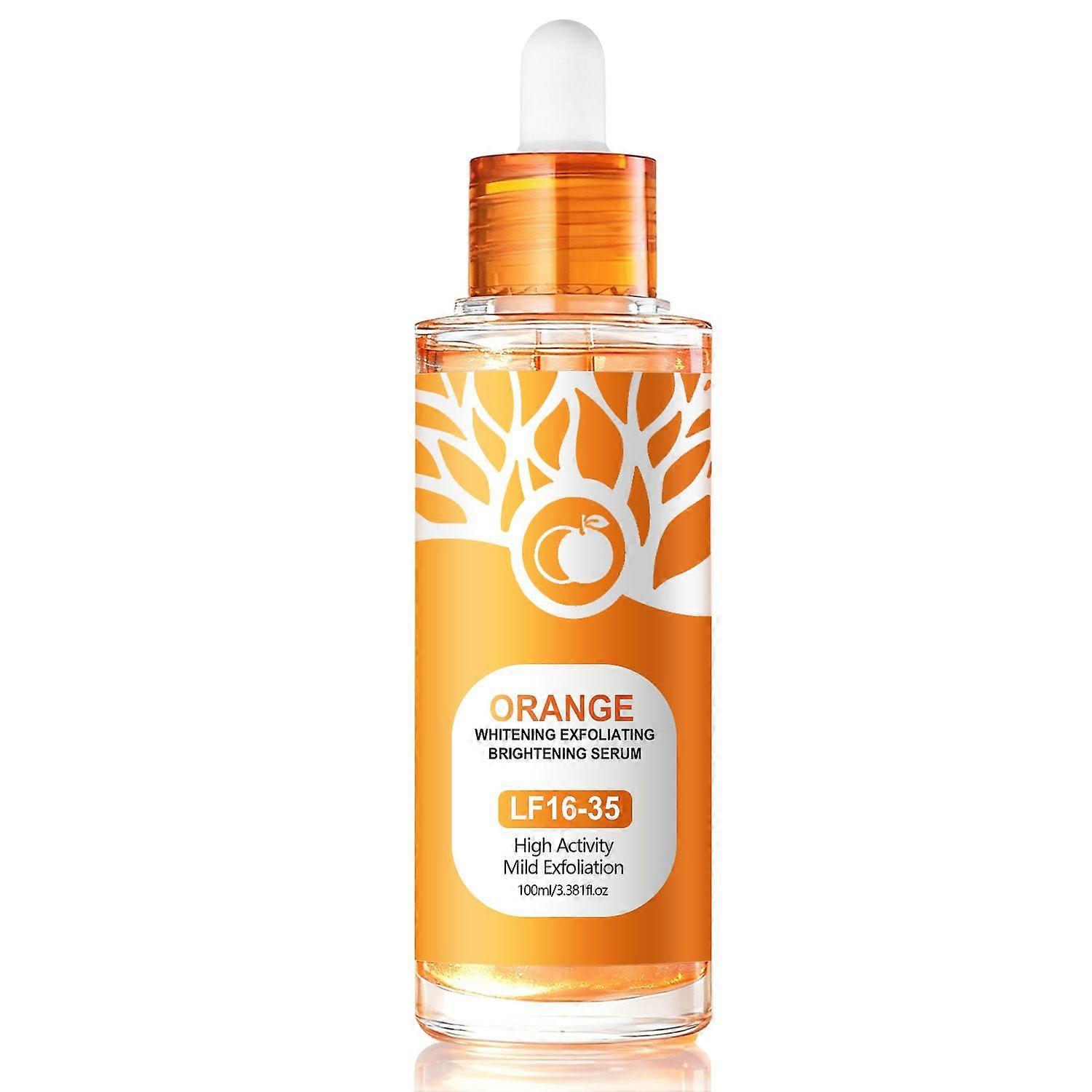 Orange Extract Gentle Exfoliating Brightening Essence - 100ml Skin Illuminator, Fades Dullness & Evens Tone, Mild Formula for Radiant Complexion, Deep