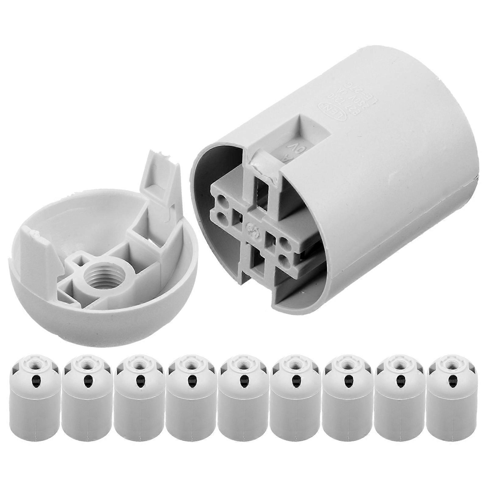 Light Socket Outlet E27 Lamp Socket for Lamp Repair 40Pcs Collection