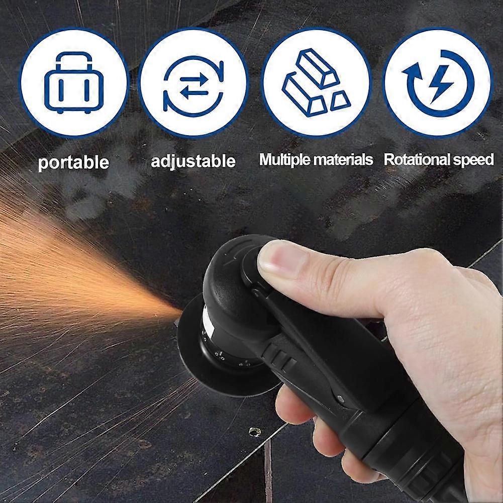 Pneumatic Chamfering Tool, 45 Degree Metal Deburring Trimming Chamfering Machine,Chamfering Machine Arc Edge Beveler Kit