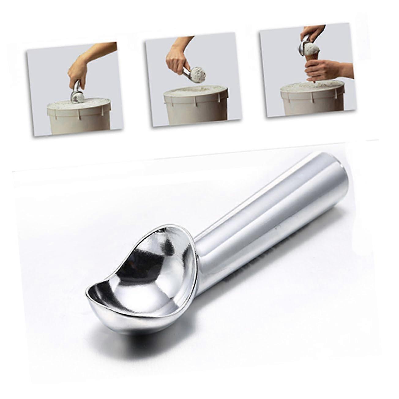 Aluminum Alloy Ice Cream Scoop and Non Stick Melon Baller with Ergonomic Grip for Fruit and Dough