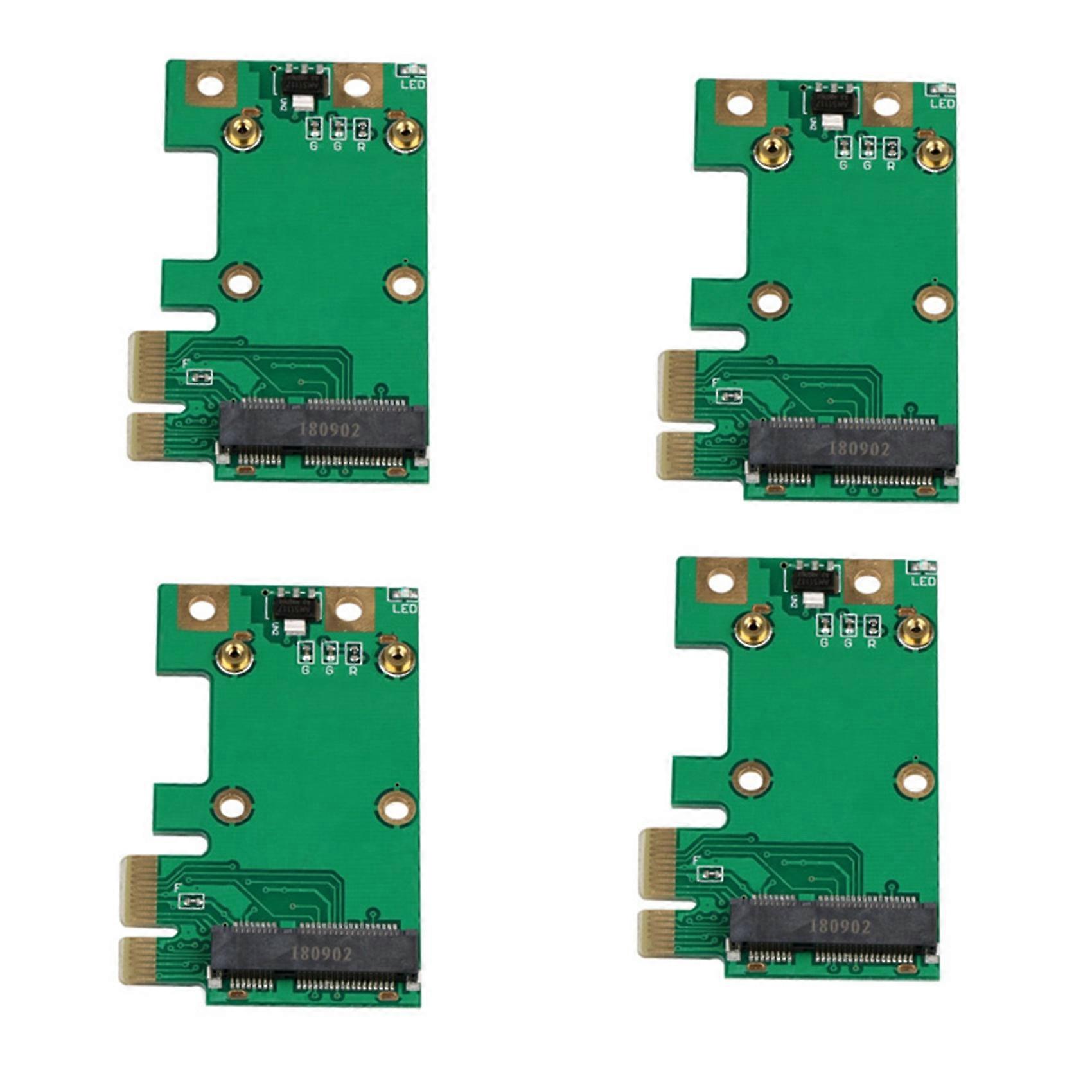4X PCIE to Mini PCIE Adapter Card, Efficient, Lightweight and Portable Mini PCIE to USB3.0 Adapter Card