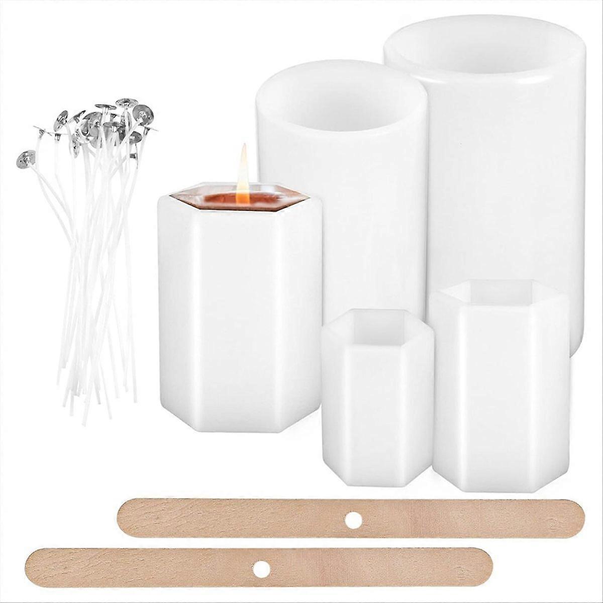 Silicone Candle Mold, for Candle Making, DIY Candle Making Mold