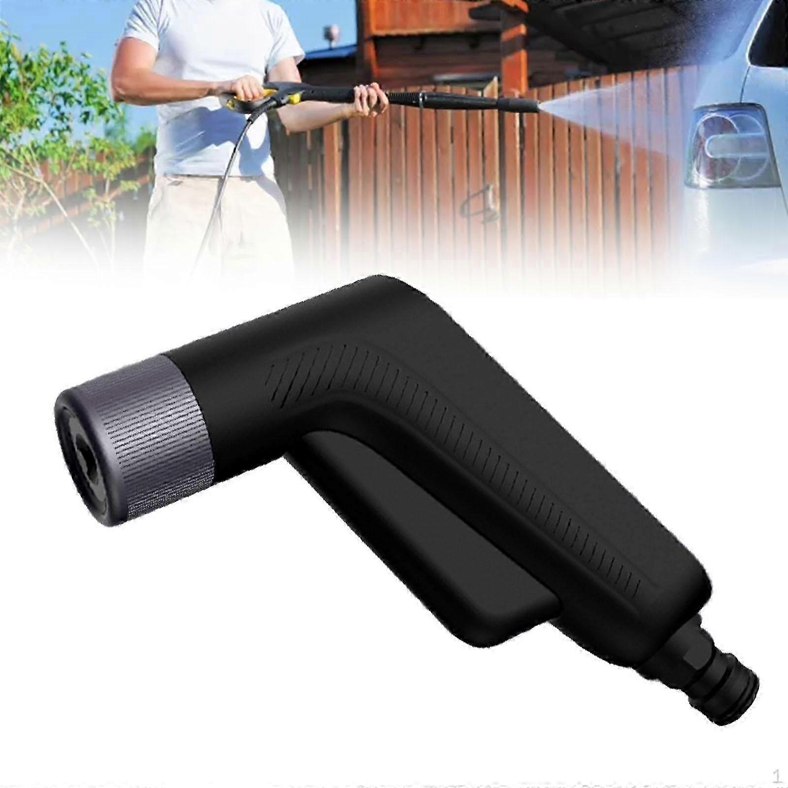 Versatile Garden Hose Nozzle compatible with High Pressure Stepless Adjustment