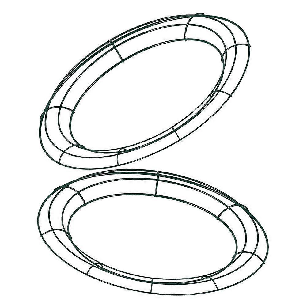 Iron Wreath Frame for DIY Floral Hoops 2Pcs