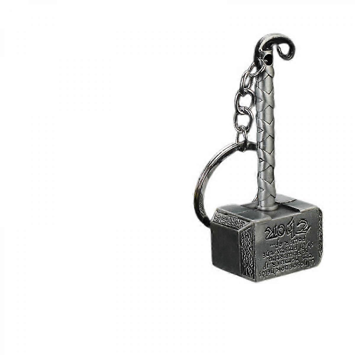 Gun Color Hammer Keychain Thor's Hammer Keychain Thor Keychain Avengers Keychain