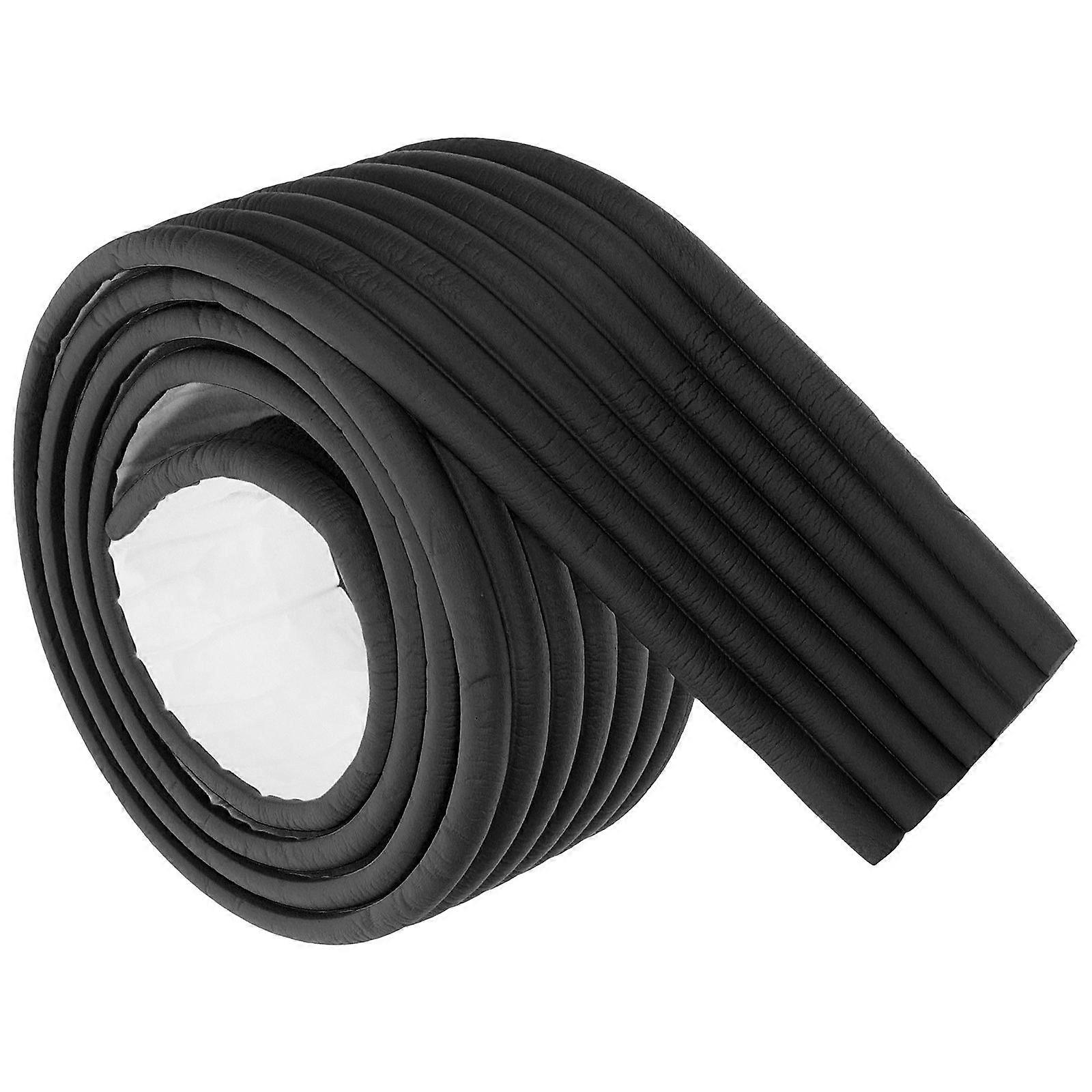 Black Foam Bunk Bed Ladder Pads Cushion for Impact Absorption 2M