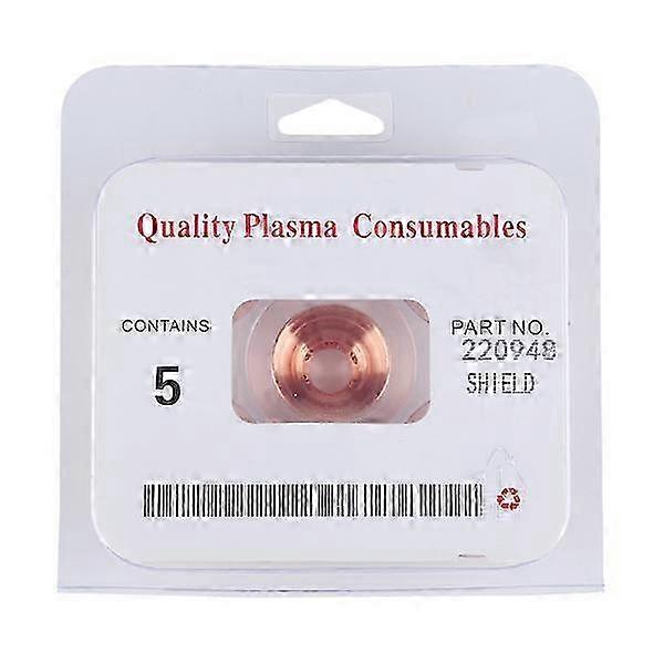 5pcs Plasma Cutter Cutting Shield Cap Consumables Welding Tools 220948 For Max105 - Essential Welding Accessories