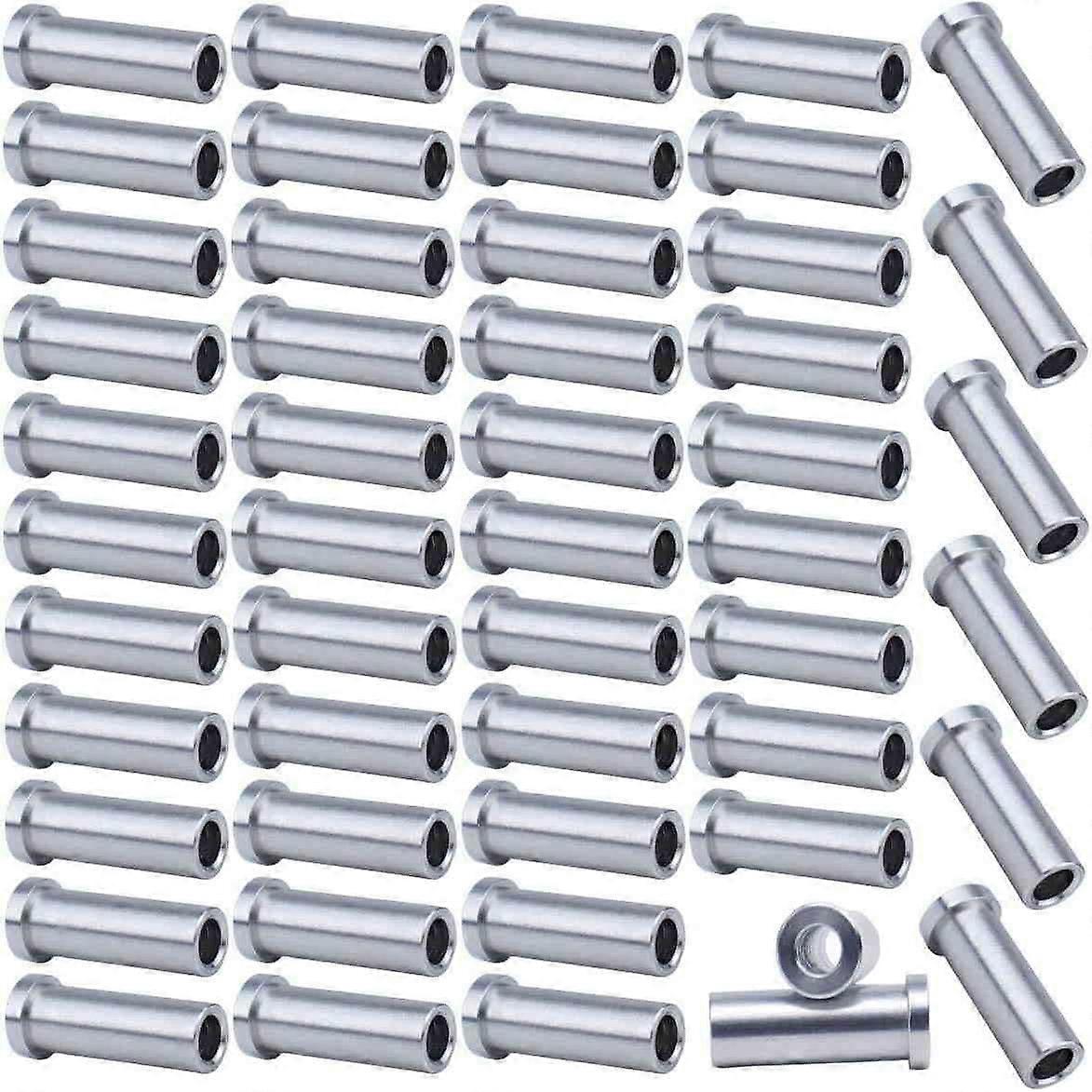 20 Pair Cable Railing Hardware CR52 Bundle with 50 Pack CR13 Protector Sleeves for Decks