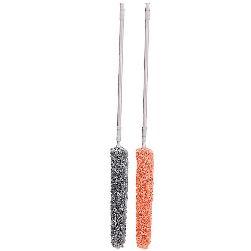 Flexible Microfiber Duster 2Pcs for Cleaning Use Lightweight Bendable Head