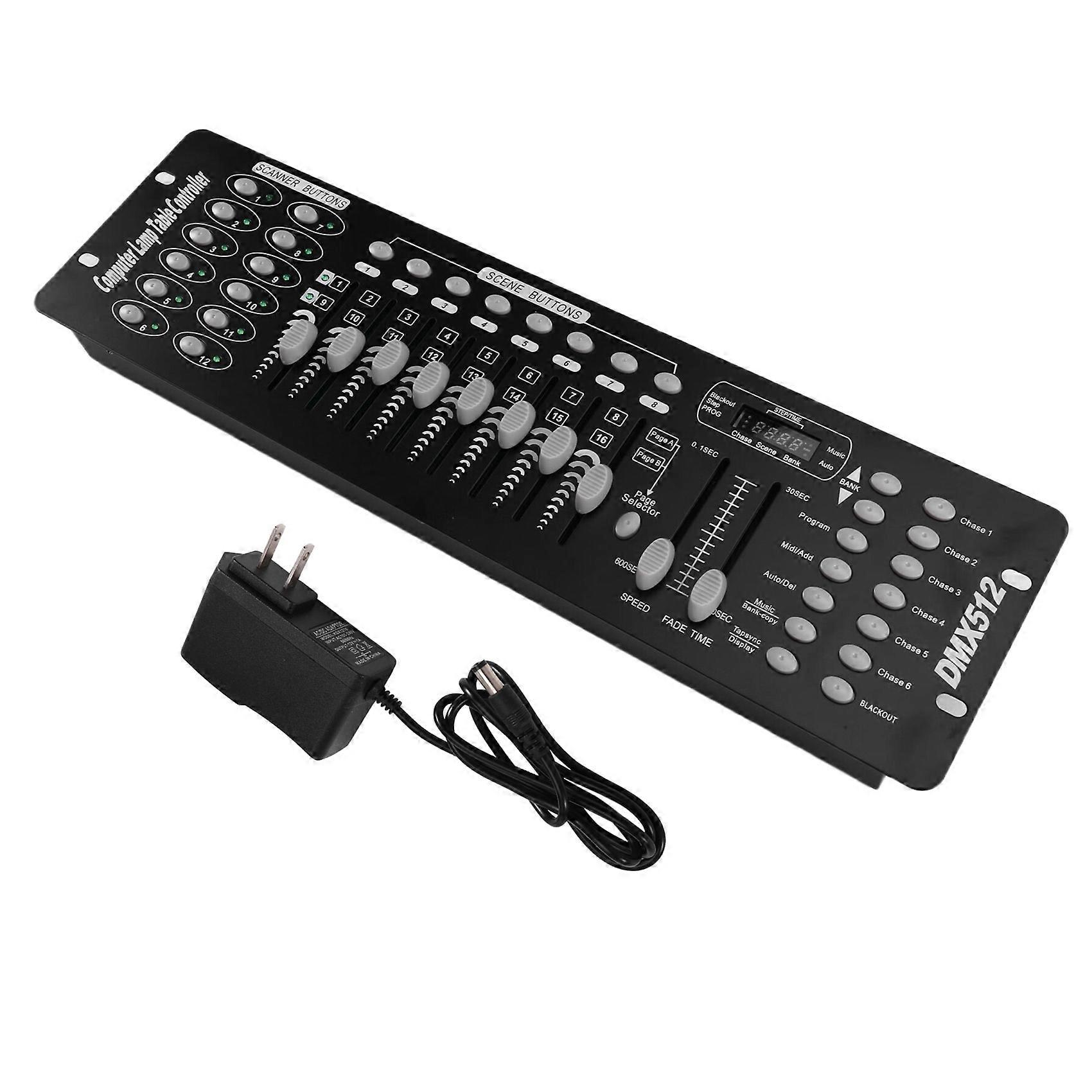  192DMX Controller Stage Lighting 512DMX Console, DJ Control Equipment US Plug