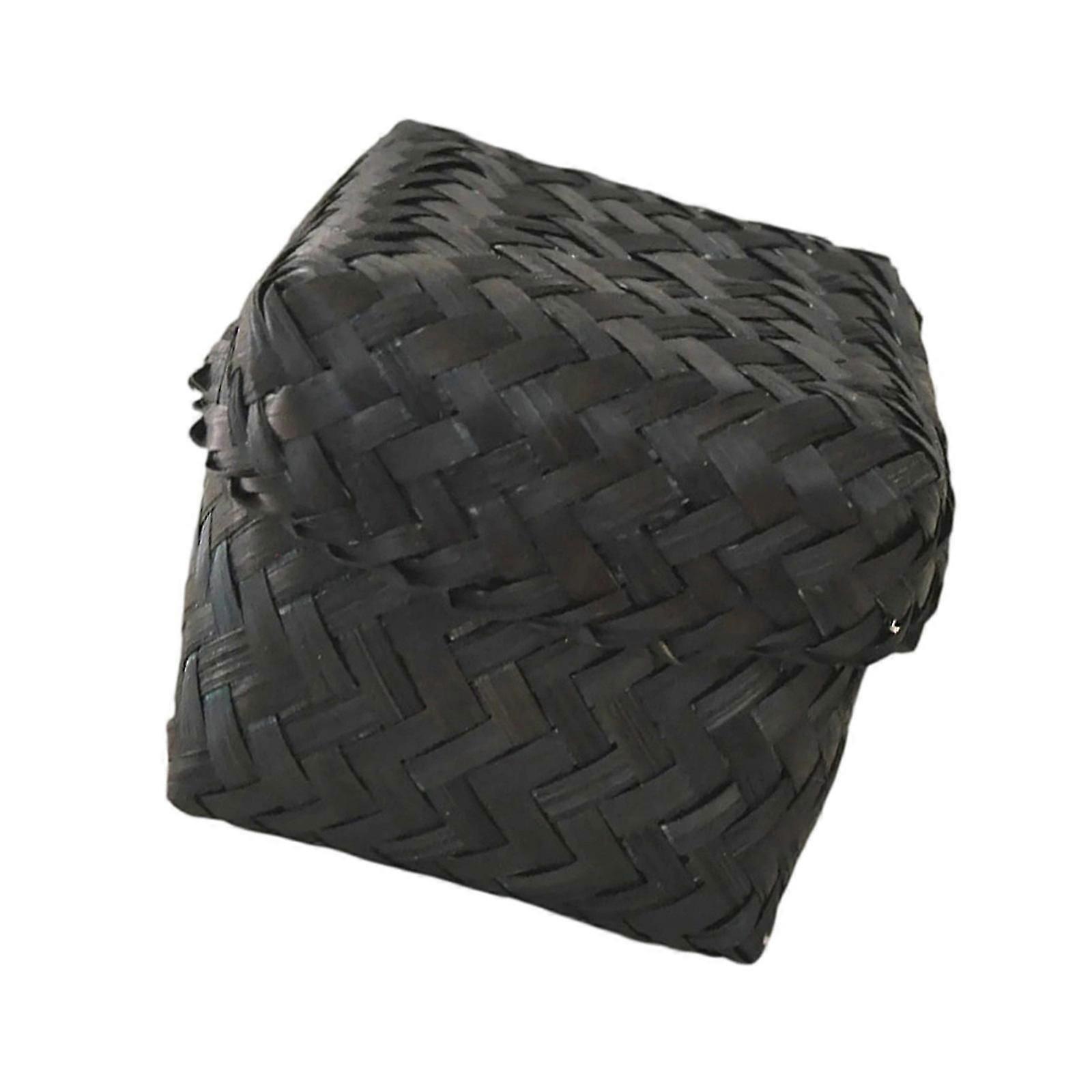 Bamboo Tea Storage Box Moisture Resistant Countertop Canister