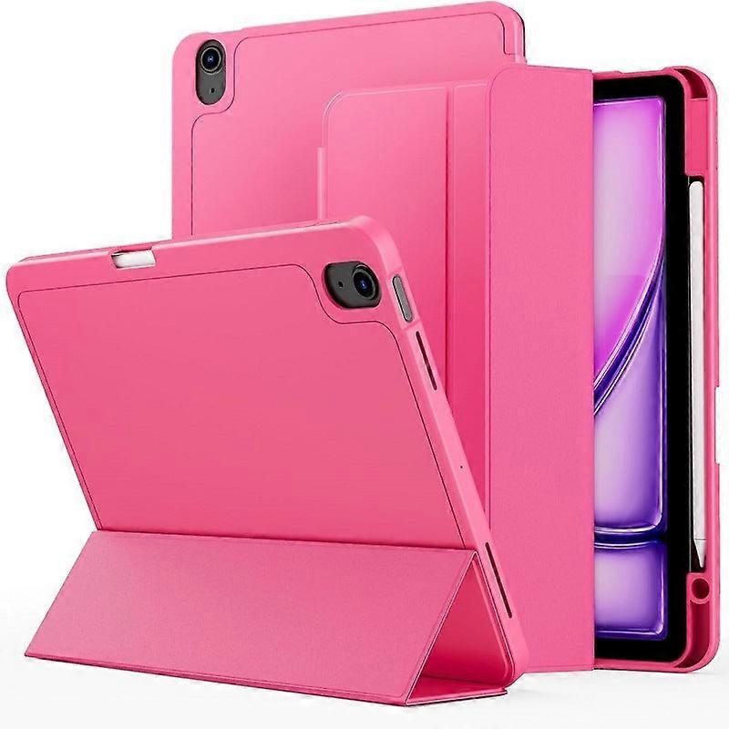 Stylish Case For Ipad Mini7/a17ro Official Rose Red Leather