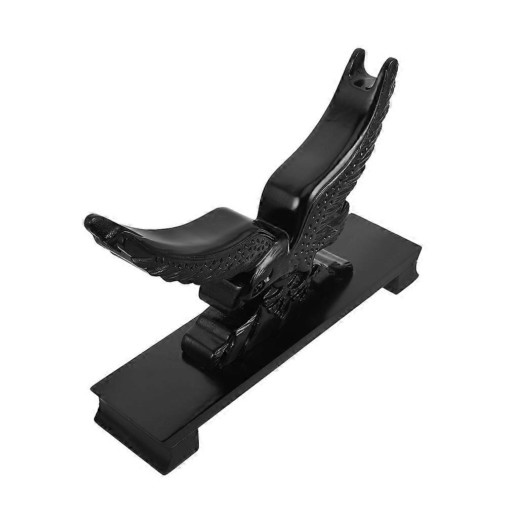 Resin Eagle Sword Holder Black Display Stand for Display
