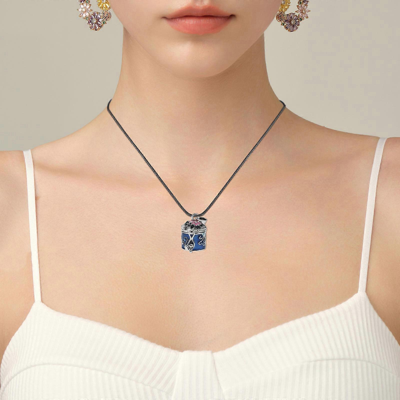 Copper Bone Ash Urn Pendant for Decoration Openable DIY