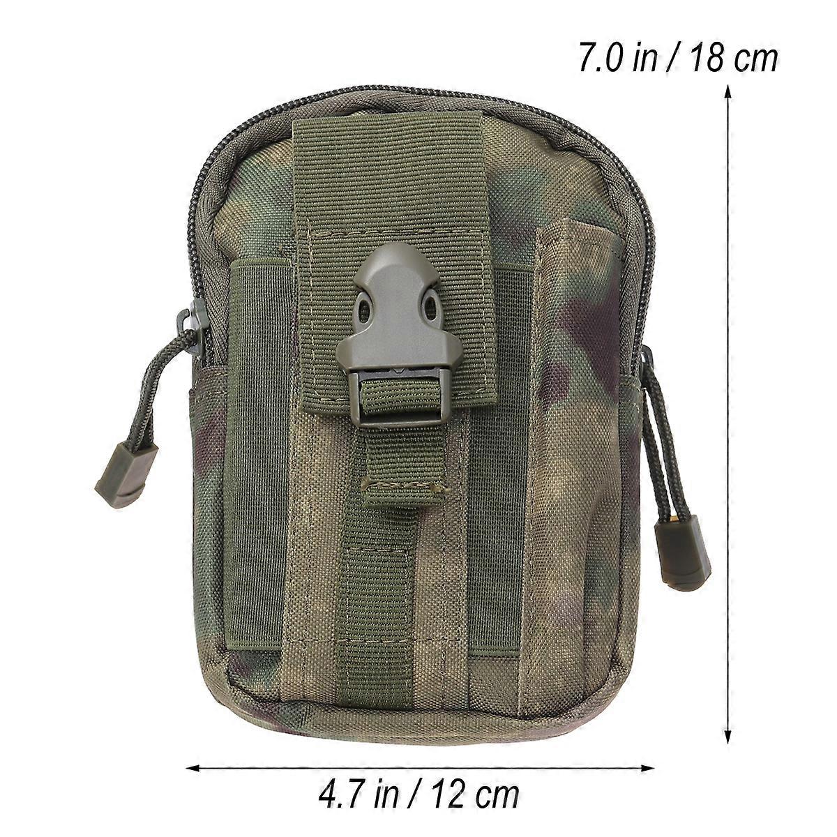 Waterproof Tactical Waist Pack for Outdoor Use in Camouflage Pattern