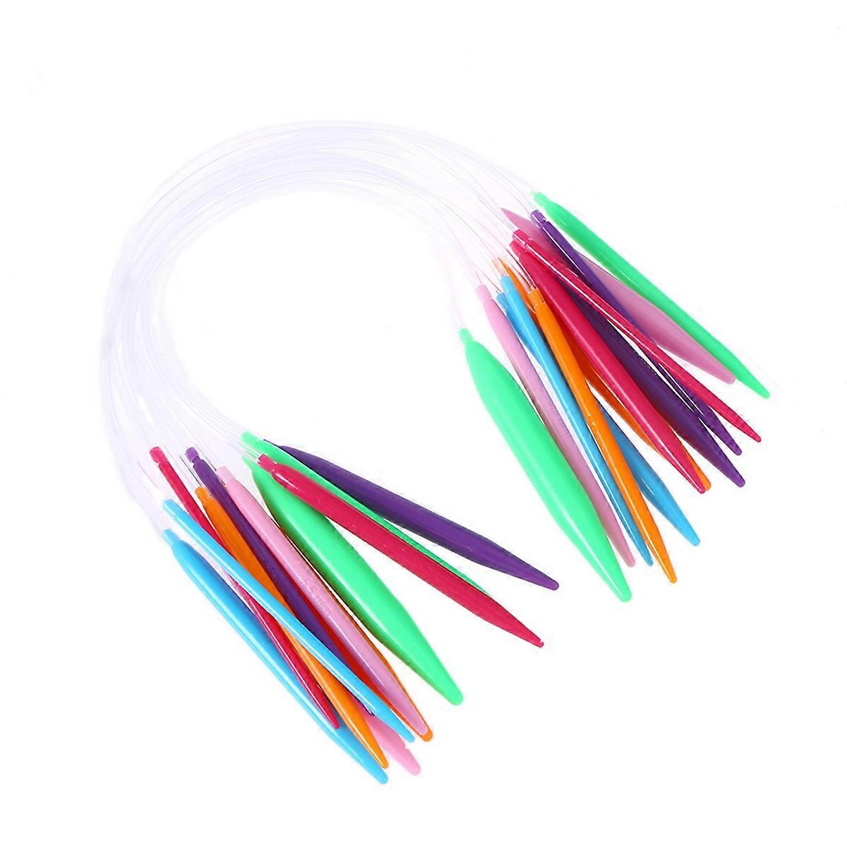 Flexible Circular Needles Sweater Needles Experienced Crocheters 40cm 12Pcs