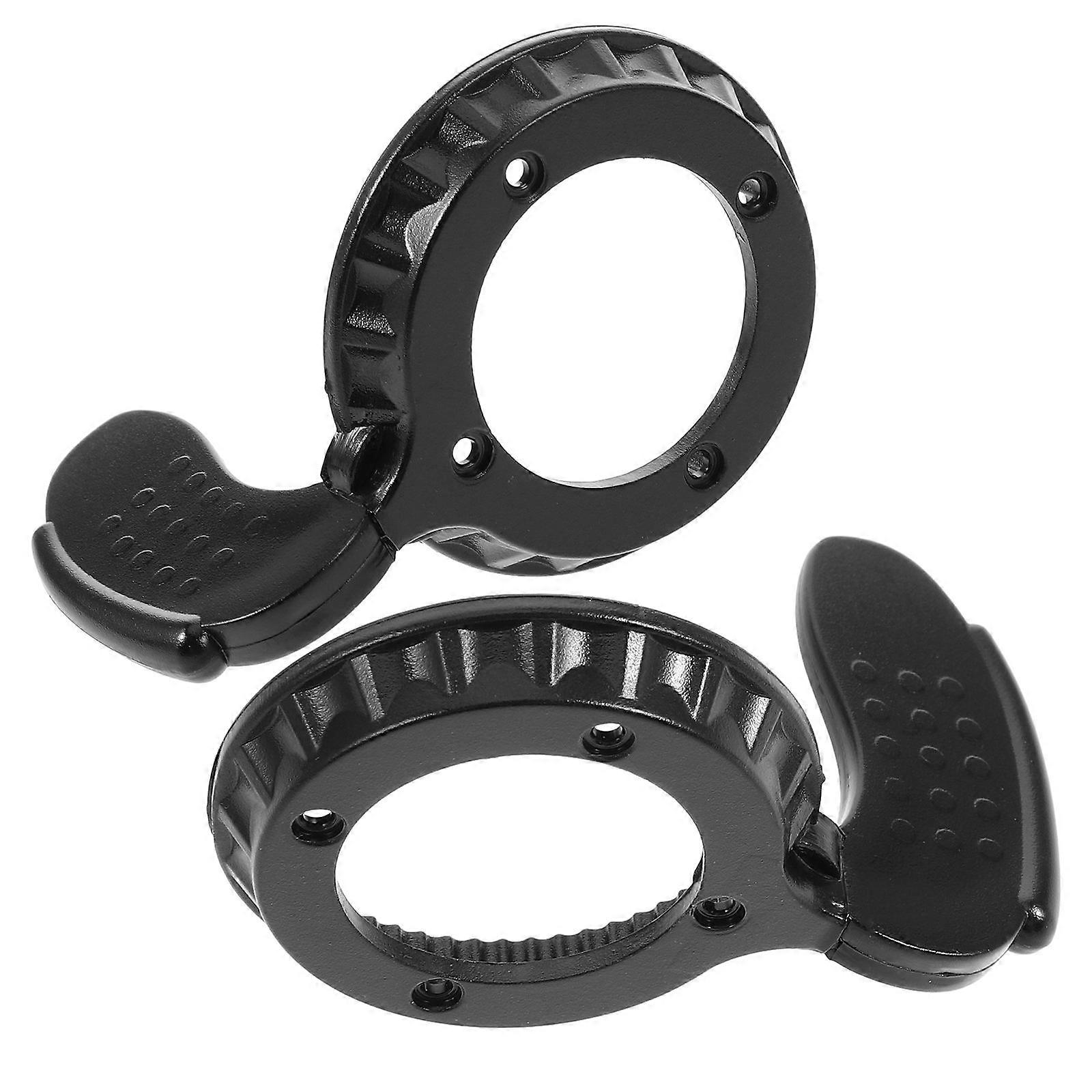 Scooter Throttle Black Thumb Throttle Replacement Lever for 2Pcs Plastic Grip