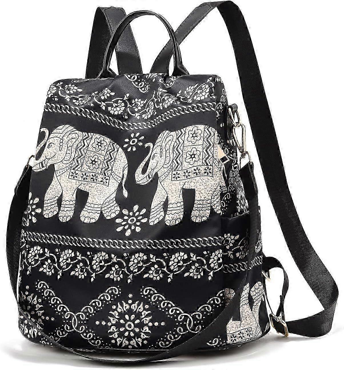 Nylon Anti-theft Backpack Purse 25-26