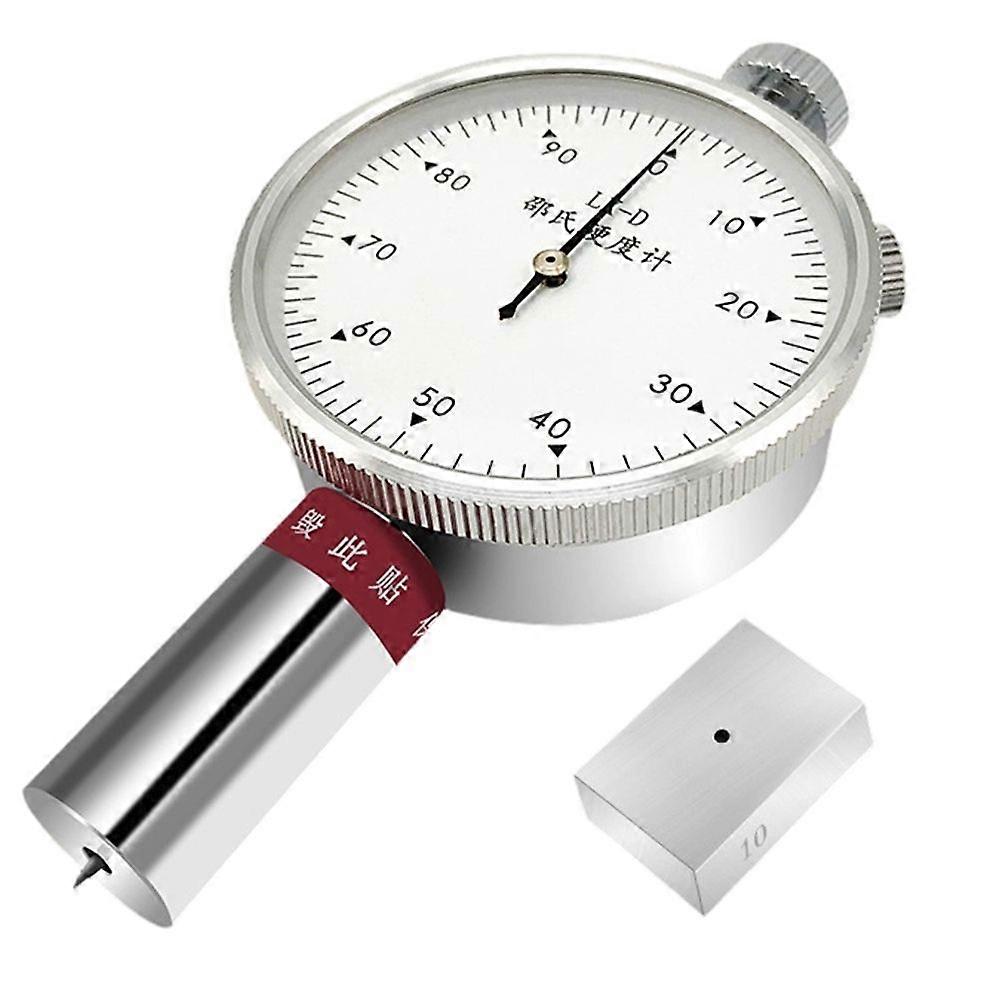 Shore Durometer Shore Hardness Tester for High Hardness Materials Such As PVC/PP/ABS/Acrylic LX-D, Single Needle