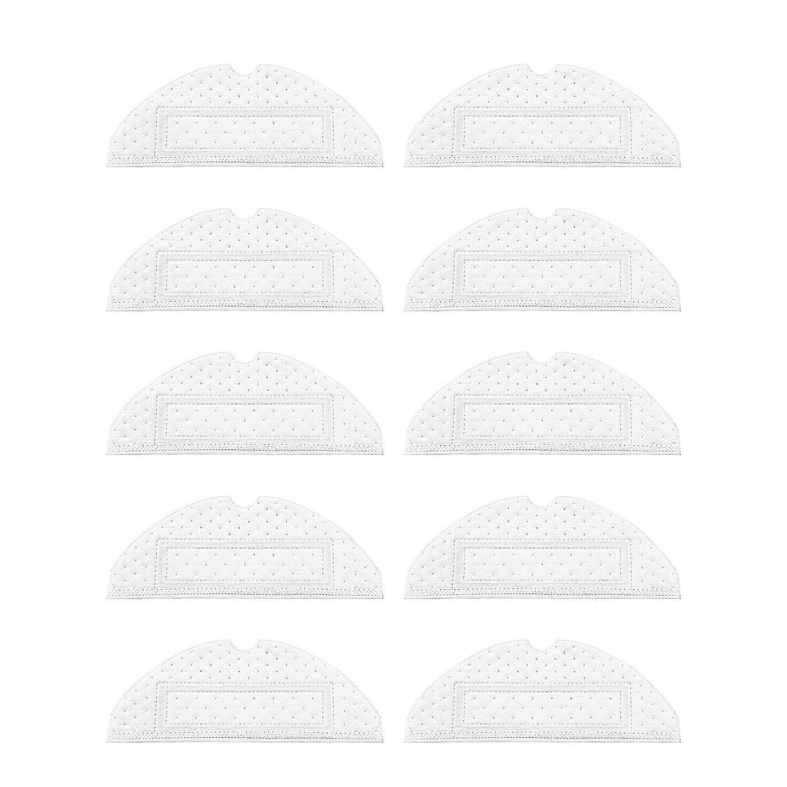 Robot Mop Replacement Pads for T7S/T7S Plus, Washable Cloth with Wide Coverage Cleaning