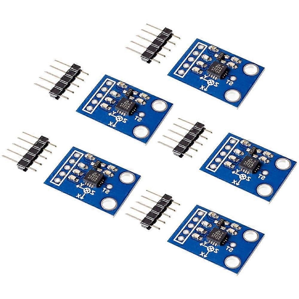 GY61 ADXL335 3Axis Accelerometer Module  Precision Analog Tilt Gravity Sensor 35V 5pcs