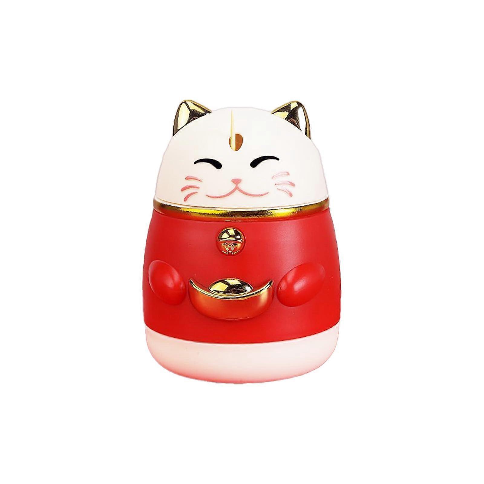 Automatic Cute Cat Toothpick Dispenser and Holder for Kitchen, Thickened Safe Storage Box