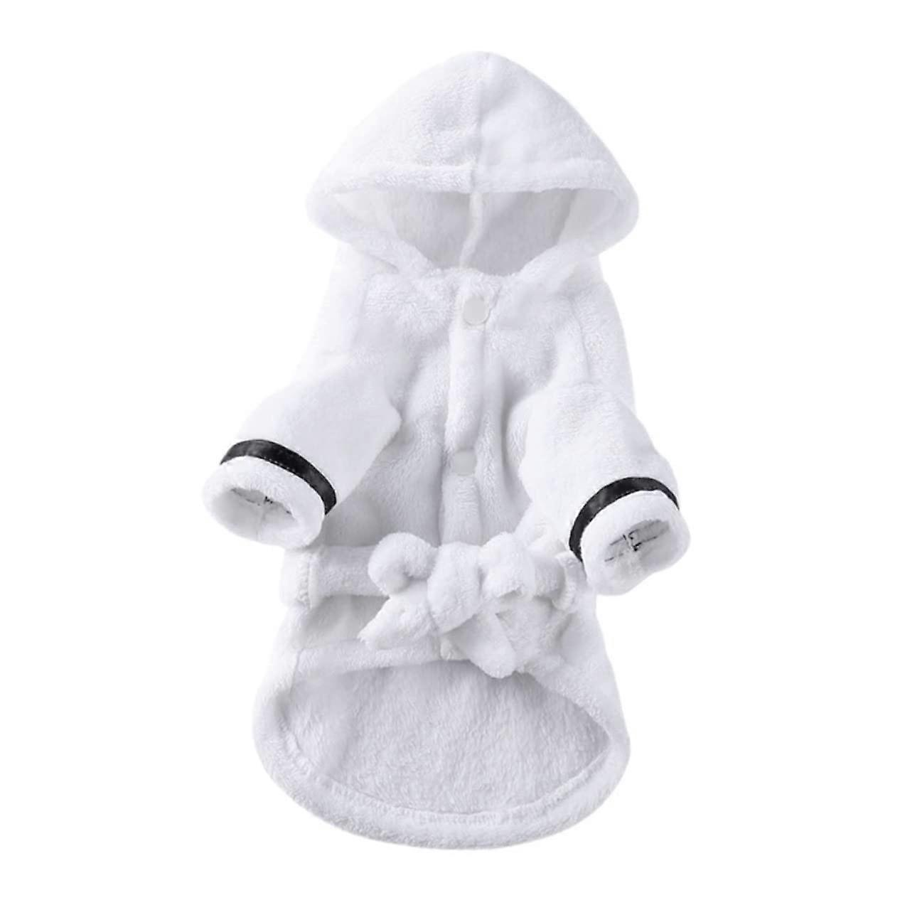 Dog Bathrobe for After Bath Quick Drying Soft Absorbent Dog Drying Towel for Small and Medium Dogs